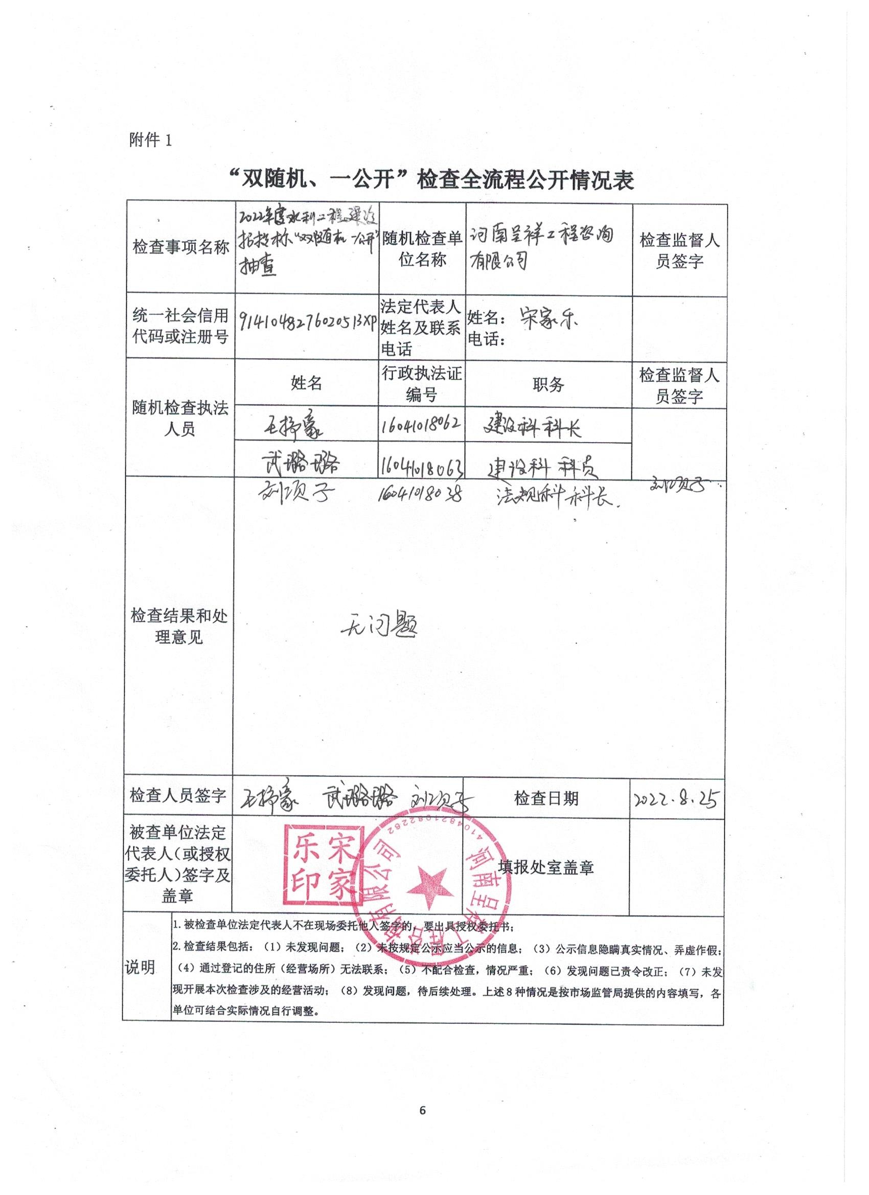 汝州市水利局对河南呈祥工程咨询有限公司水利工程建设招投标的行政检查.jpg
